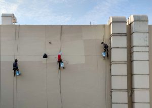 رنگ آمیزی  ساختمان به روش راپل و بدون داربست