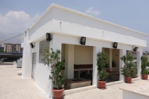 رنگ آمیزی روف گاردن