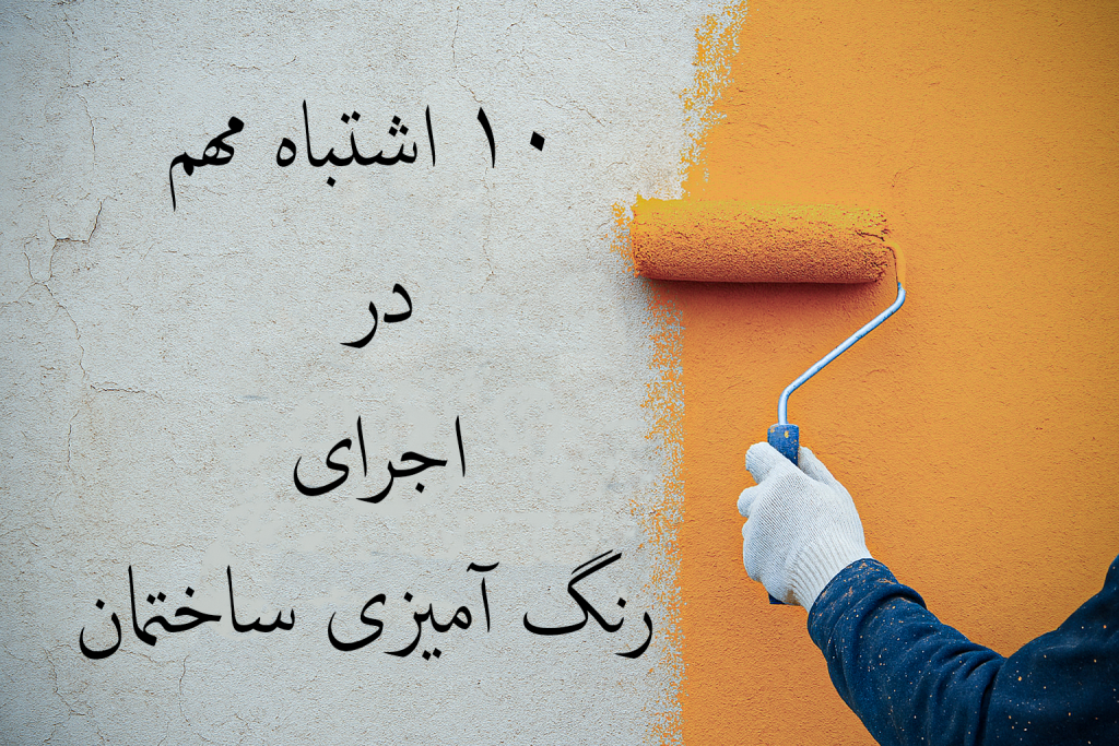 رنگ آمیزی نما ساختمان